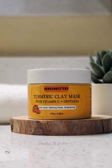  Turmeric Clay Mask (with Vitamin C + Gentiana Extract