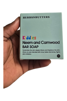  HNB Kiddies Camwood & Neem Bar Soap - Gentle | Nourishing | Skin-Loving