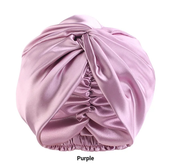 Sleeping Bonnet -  🌟 Satin-lined interior prevents breakage